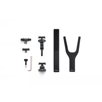 DJI Osmo Action Kit Ciclismo en Carretera (Arnés de Pecho, Soporte de Manillar, Soportes Adhesivos) - Negro