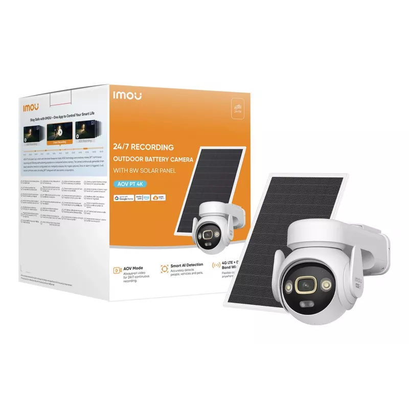 Imou IPC-SA7E-T-8M0T3/FSP008 Kit de cámara Wi-Fi 4K AOV PT