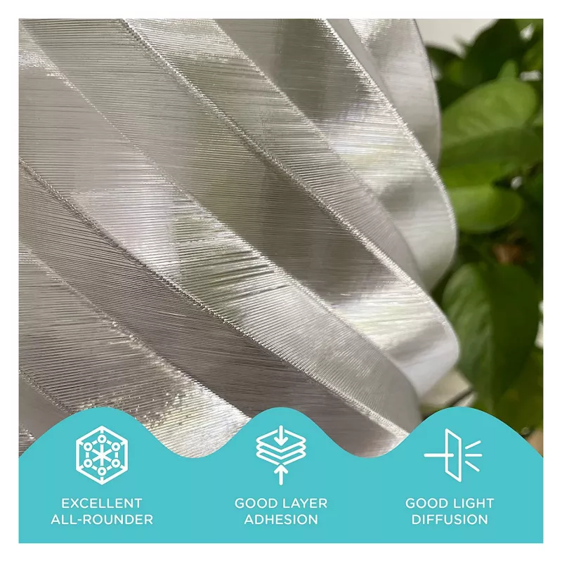 POLMASK PETG 1,75mm Transparente 1kg Filamento para impresora 3D
