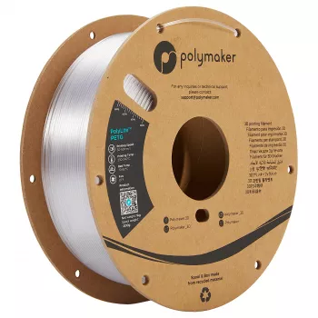 POLMASK PETG 1,75mm Transparente 1kg Filamento para impresora 3D