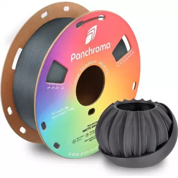 Filamento Polymaker Panchroma PLA Matte 1,75 mm, Ash Grey, 1 kg