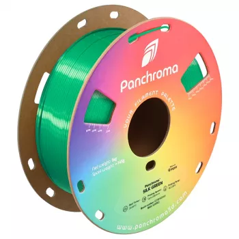 Filamento para impresora 3D Polymaker PLA Silk, 1,75 mm, 1 kg, verde (CA03007)