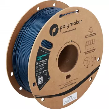 Polymaker PETG Filamento para impresora 3D, 1,75 mm, 1 kg, Dark Blue (PB05014)