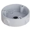 Dahua PFA136 Soporte de montaje con caja de conexiones para cámaras tipo domo, blanco, IP66
