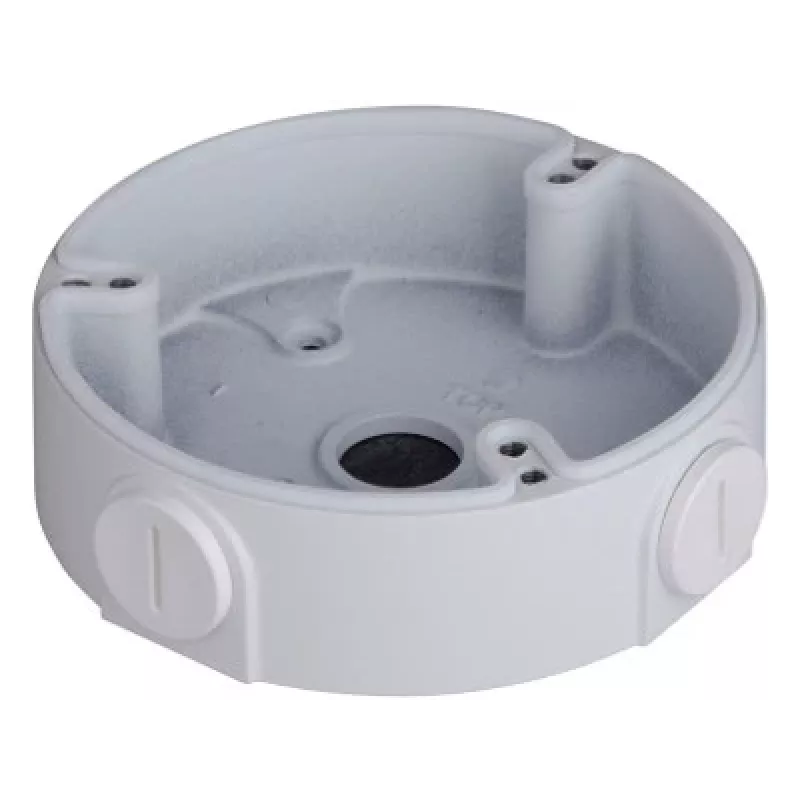 Dahua PFA136 Soporte de montaje con caja de conexiones para cámaras tipo domo, blanco, IP66