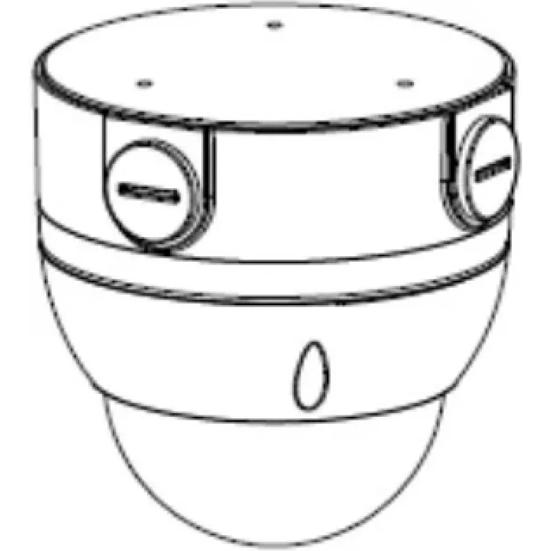 Dahua PFA136 Soporte de montaje con caja de conexiones para cámaras tipo domo, blanco, IP66
