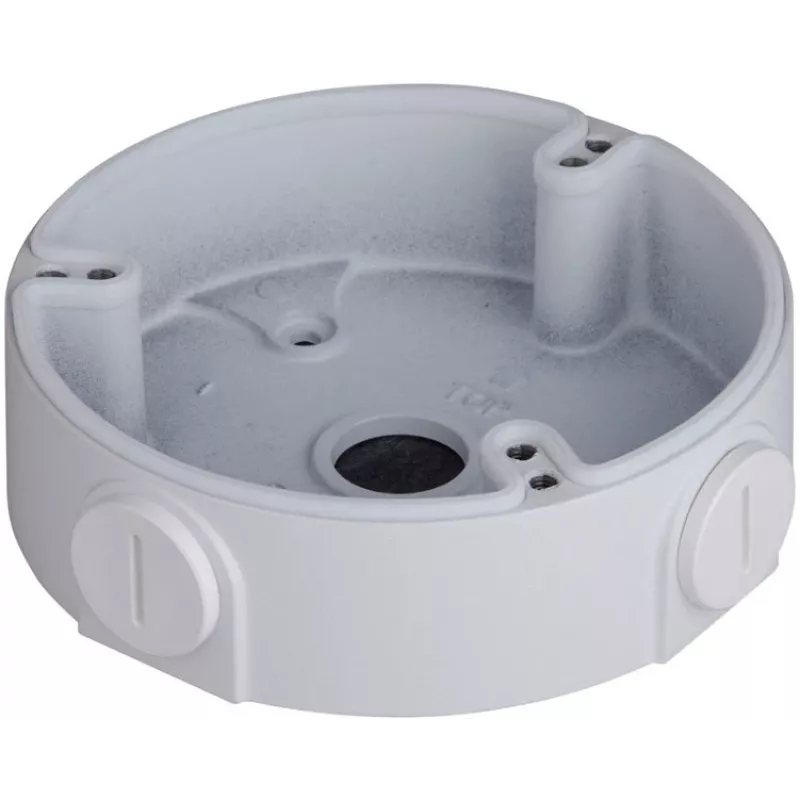 Dahua PFA136 Soporte de montaje con caja de conexiones para cámaras tipo domo, blanco, IP66