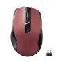 UGREEN MU006 ratón óptico inalámbrico 2.4GHz / Bluetooth 5.0 4000 DPI - rojo