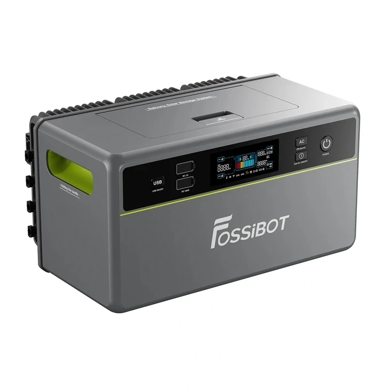 FOSSIBOT FBP1200 estación de energía portátil 1200W (verde)