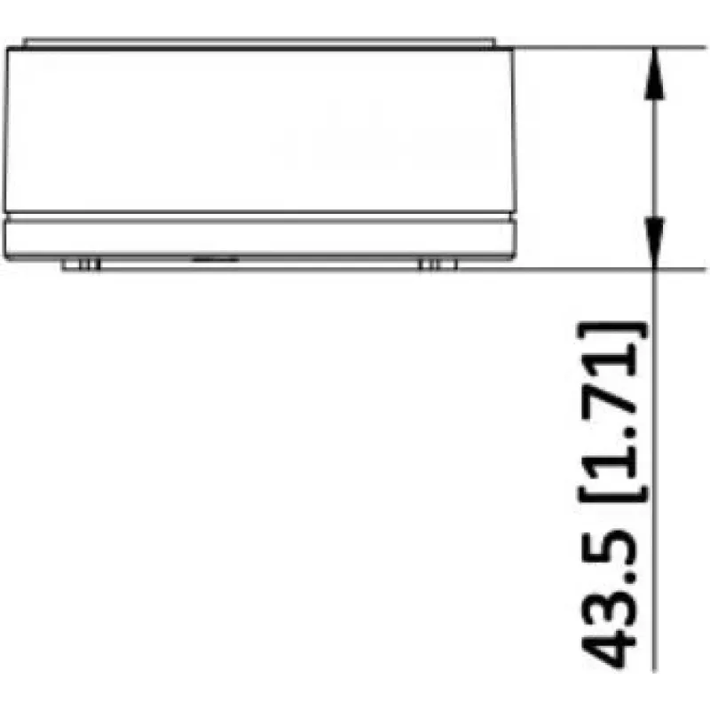 Hikvision DS-1280ZJ-S-Y(O-STD) caja de conexiones / adaptador de montaje - blanco