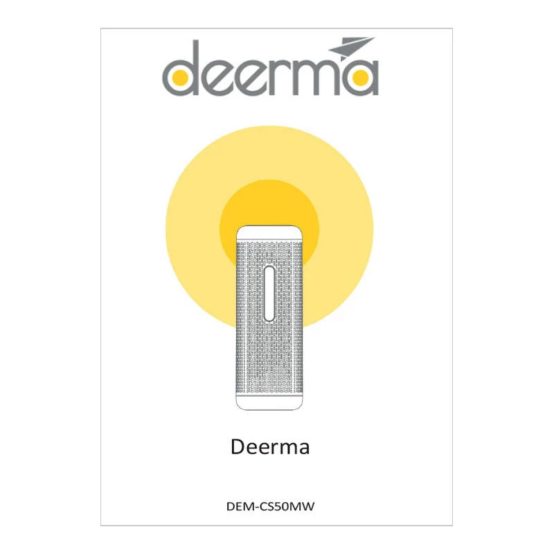 Deerma DEM-CS50MW deshumidificador desecante 150ml ciclo blanco