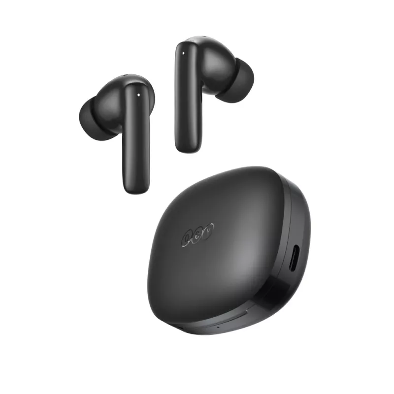 QCY T13 Pro auriculares in-ear True Wireless con cancelación activa de ruido, Bluetooth 5.3, IPX5, negros