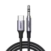 UGREEN cable de audio estéreo AUX minijack 3,5mm a USB Type-C 1m negro (CM450 20192)