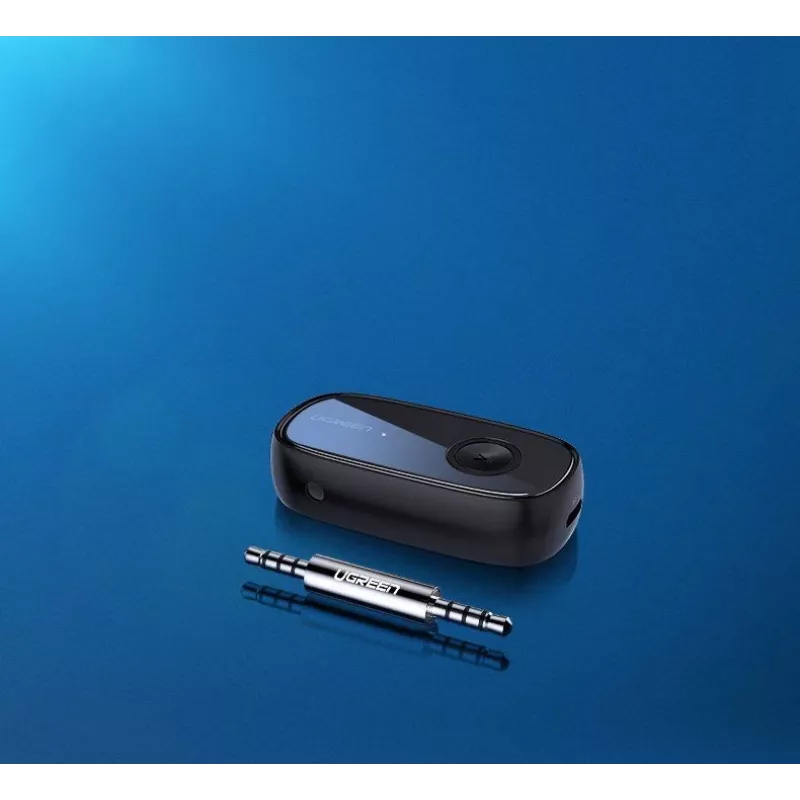 UGREEN receptor de audio Bluetooth 5.0 AUX aptX, aptX LL minijack negro (70304)