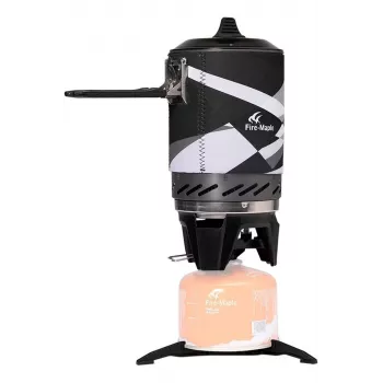 FIREMAPLE FMS-X2-Black Sistema de cocina de exterior integrado