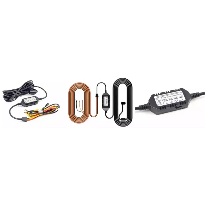 VIOFO HK3 Kit de Cableado Mini USB 5V/2A Adaptador de Alimentación para Dash Cam