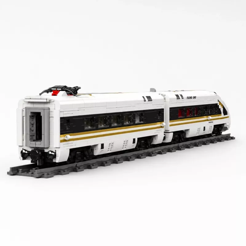 MOULD KING 12015 Fuxing EMU Tren de Alta Velocidad Kit de Construcción - 2117 Piezas