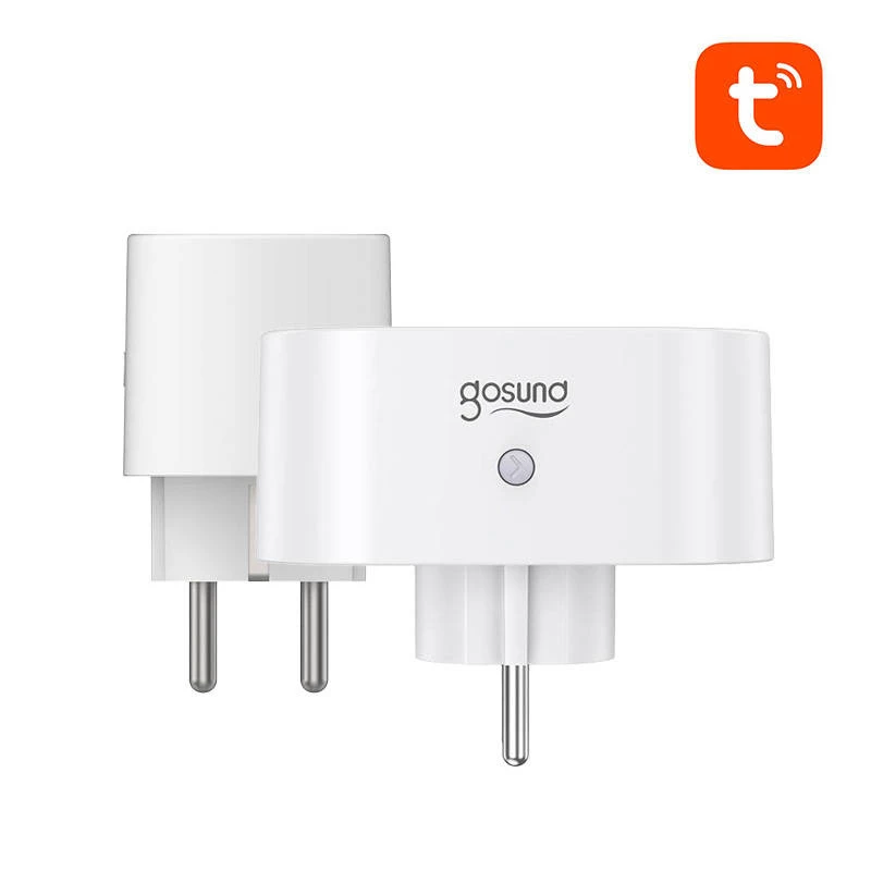 Gosund SP211 Enchufe Inteligente Doble WiFi (Pack de 2) 3500W Tuya
