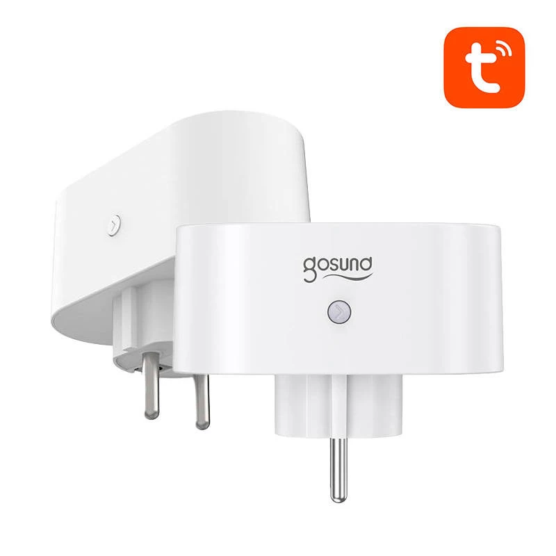 Gosund SP211 Enchufe Inteligente Doble WiFi (Pack de 2) 3500W Tuya