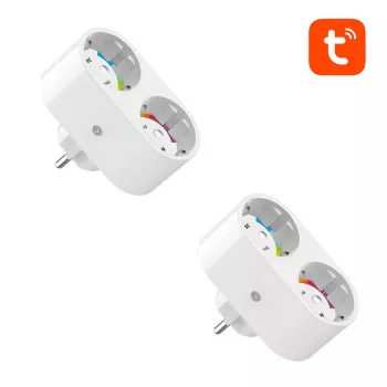 Gosund SP211 Enchufe Inteligente Doble WiFi (Pack de 2) 3500W Tuya