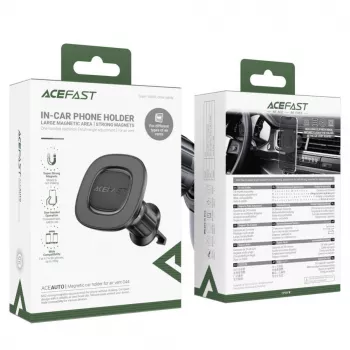 Acefast D44 Soporte Magnético para Coche para Boquilla de Ventilación Negro