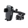 Acefast D49 Soporte para Móvil de Coche con Cargador Rápido 15W - Negro