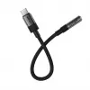Acefast Adaptador de Audio USB-C a 3,5 mm J12 Negro