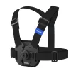 TELESIN Soporte de pecho para cámaras de acción Insta360 GoPro SJCAM DJI Xiaomi - Negro