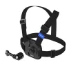 TELESIN Soporte de pecho para cámaras de acción Insta360 GoPro SJCAM DJI Xiaomi - Negro