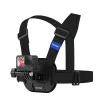 TELESIN Soporte de pecho para cámaras de acción Insta360 GoPro SJCAM DJI Xiaomi - Negro