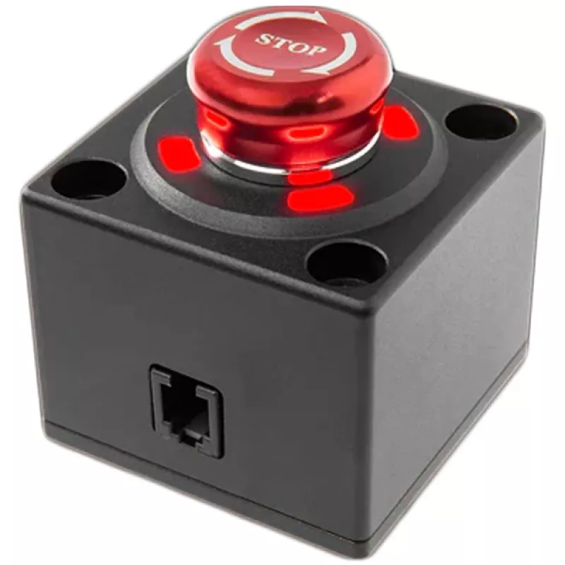 Simagic Alpha Kill Switch Botón de parada de emergencia para wheelbases de la serie Alpha