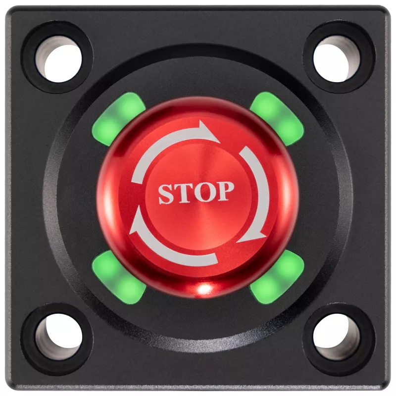 Simagic Alpha Kill Switch Botón de parada de emergencia para wheelbases de la serie Alpha