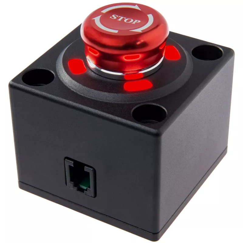 Simagic Alpha Kill Switch Botón de parada de emergencia para wheelbases de la serie Alpha