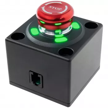 Simagic Alpha Kill Switch Botón de parada de emergencia para wheelbases de la serie Alpha