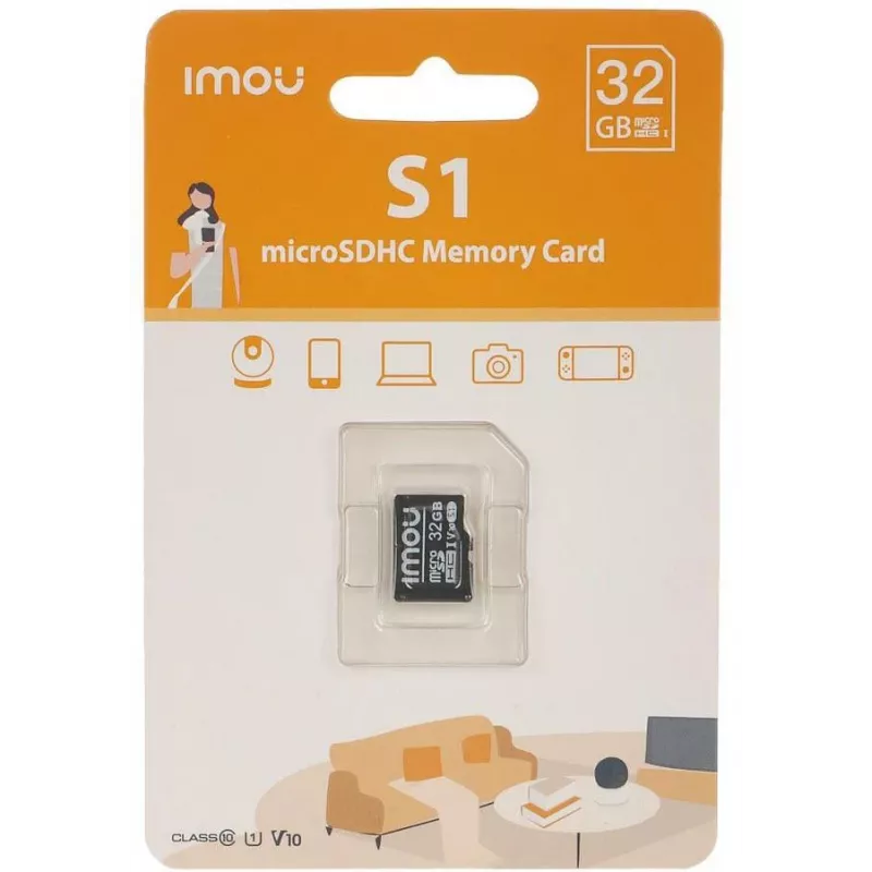 IMOU ST2-32-S1 Tarjeta de memoria microSDHC 32GB