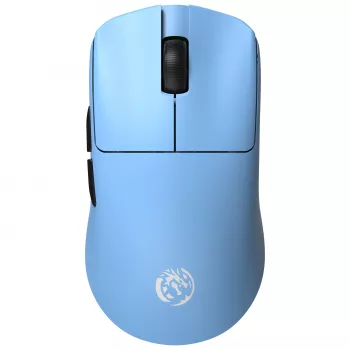 Ratón gaming ATK x LEV F1 V2 Extreme, inalámbrico, PAW3950 Ultra, 8K Hz - azul