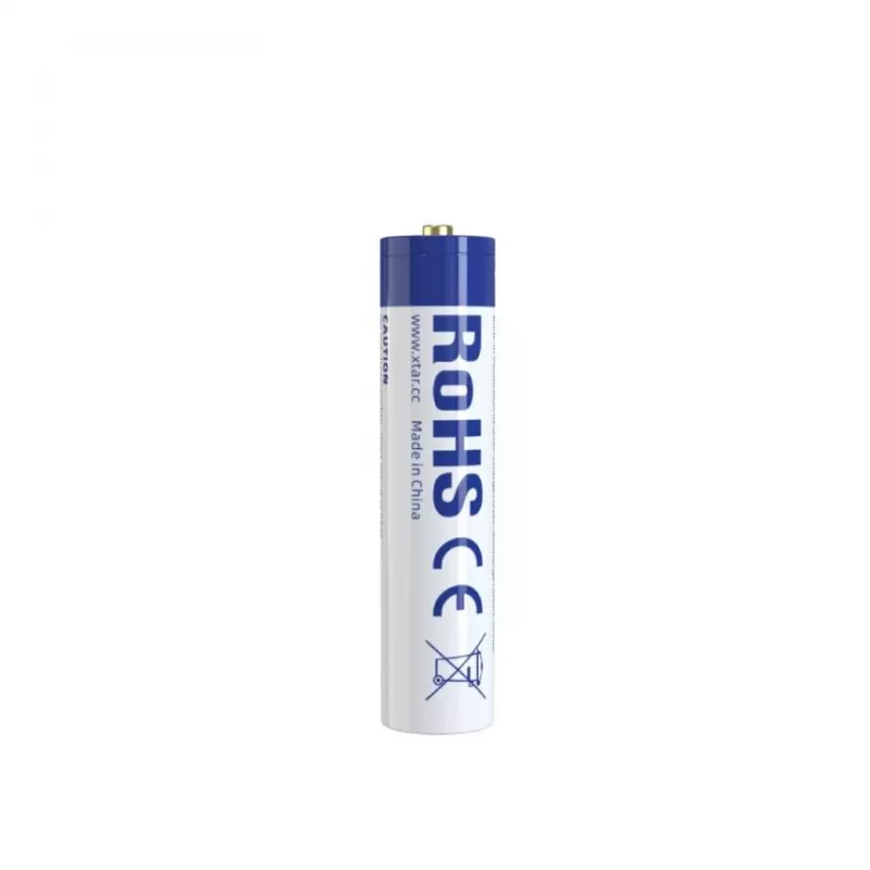 XTAR pila de litio recargable AAA 1,5 V 750 mAh (pack de 4) con protección