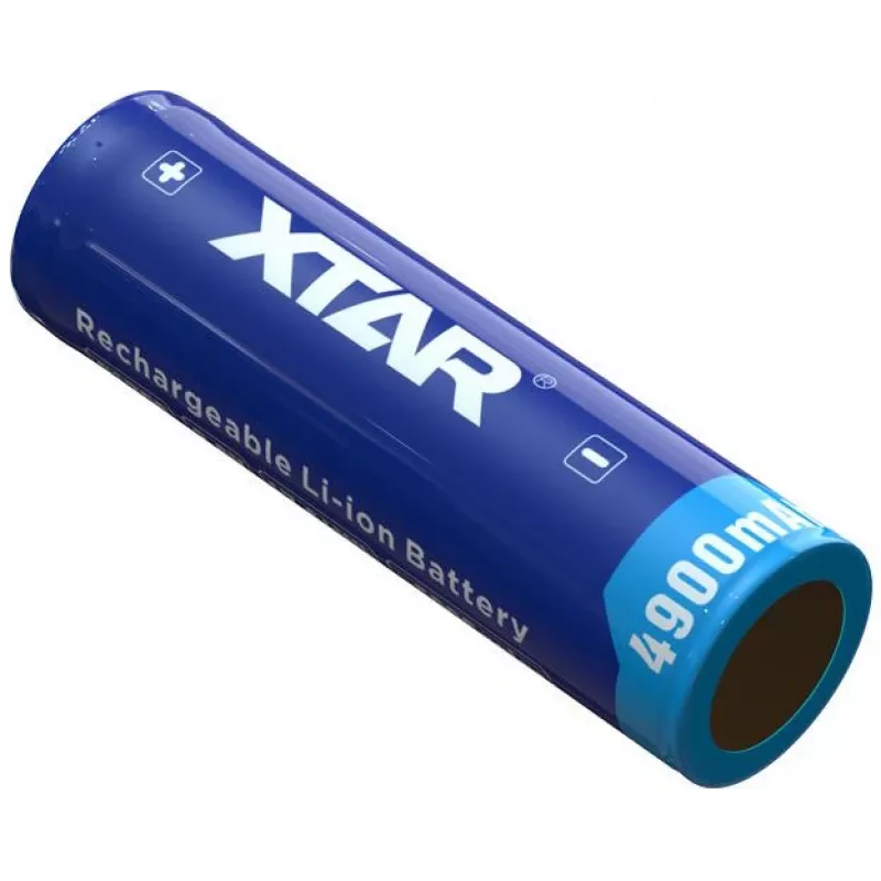 XTAR batería de litio 21700 3,7 V 4900 mAh protegida (1 ud.)