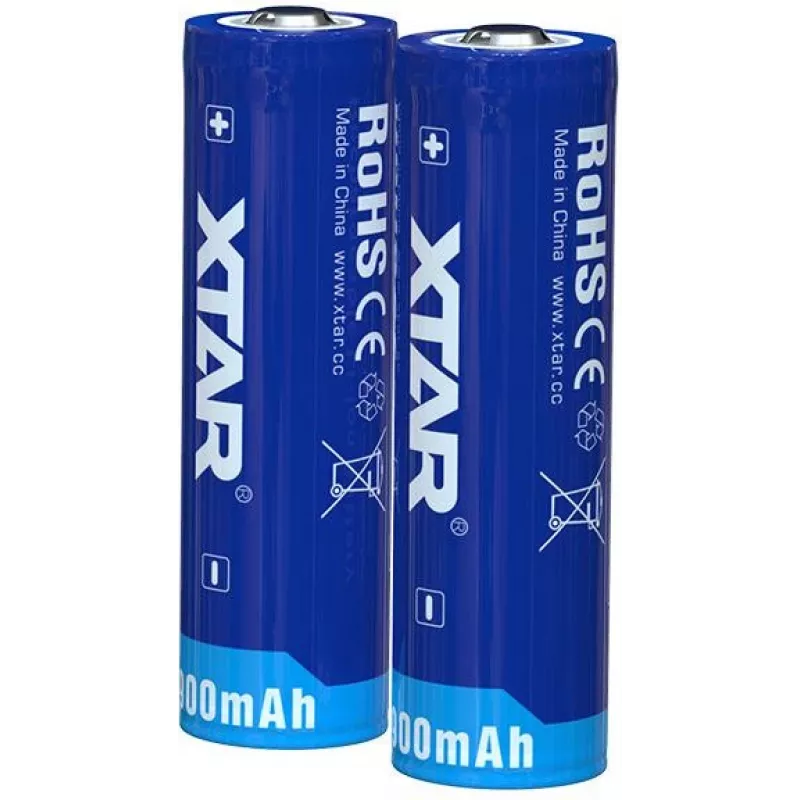 XTAR batería de litio 21700 3,7 V 4900 mAh protegida (1 ud.)