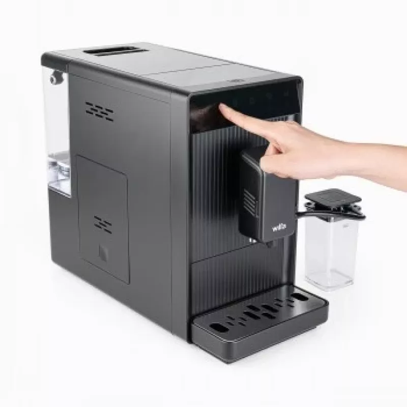 Cafetera espresso automática WILFA VOLO 15 bar 1350 W negro/acero inoxidable