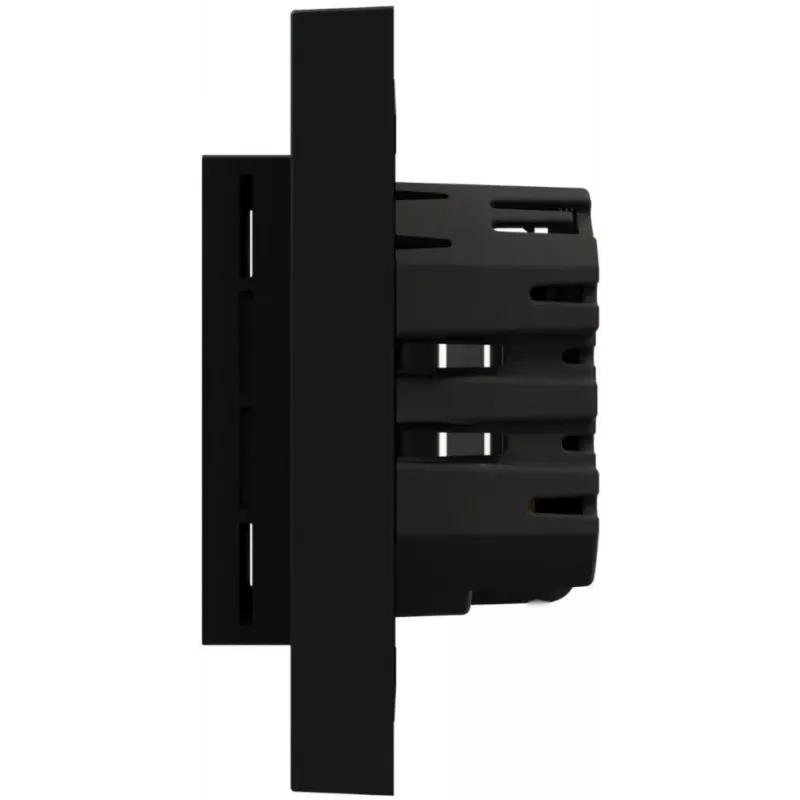 HEATIT Z-TRM6 Black Matt Termostato Z-Wave 3600W 16A 868.4 MHz
