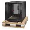 Carcasa de rack de servidor APC NetShelter SX 12U 600mm x 900mm con paneles laterales negra embalaje Shock