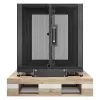 Carcasa de rack de servidor APC NetShelter SX 12U 600mm x 900mm con paneles laterales negra embalaje Shock
