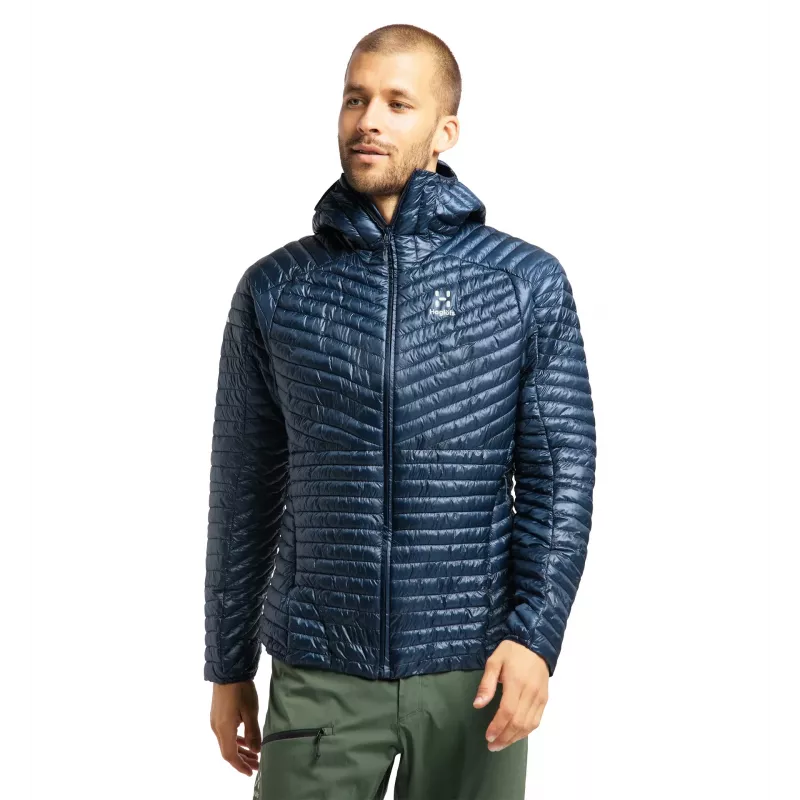 Chaqueta aislante con capucha Haglöfs L.I.M. Mimic - Tarn Blue