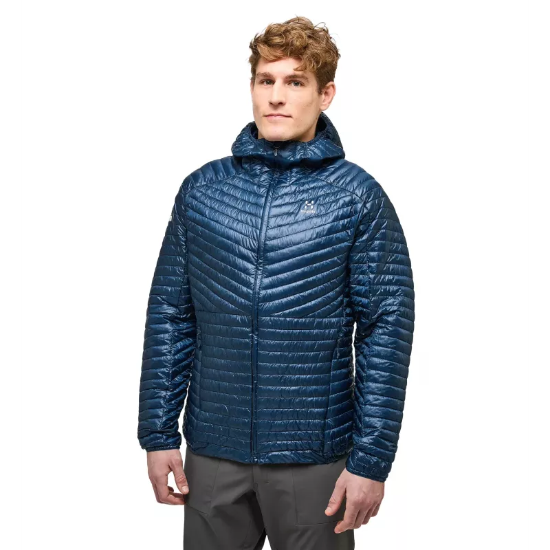 Chaqueta aislante con capucha Haglöfs L.I.M. Mimic - Tarn Blue