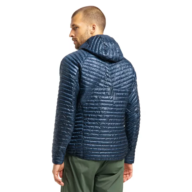 Chaqueta aislante con capucha Haglöfs L.I.M. Mimic - Tarn Blue
