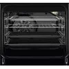AEG CCB56491BW Cocina eléctrica independiente con placa vitrocerámica, horno de convección de 73L y horno convencional de 39L, blanco