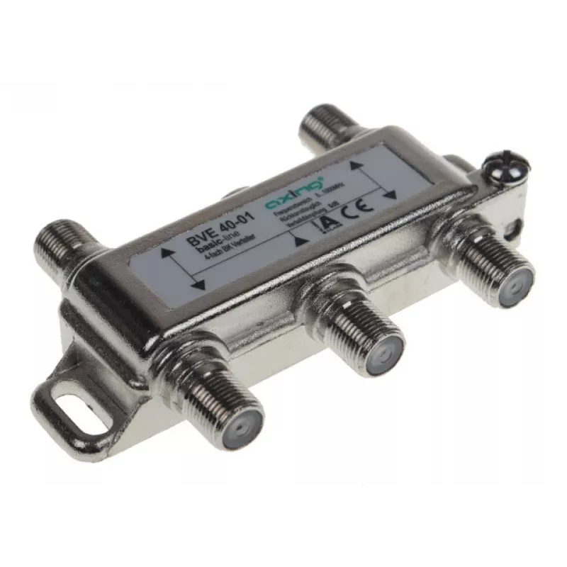 AXING AX BVE 40-01 regleta de enchufes 4 tomas 1,5m blanca