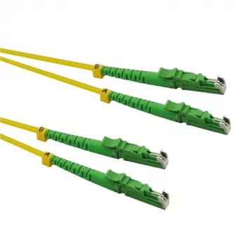 ROLINE cable patch de fibra óptica Duplex 9/125 µm OS2 LSH/APC, LSOH, amarillo, 3 m