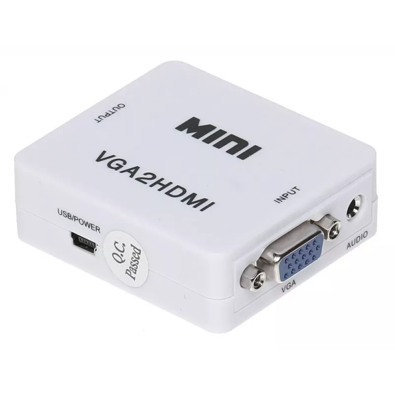 DELTA VGA+AU/HDMI-ECO Convertidor VGA a HDMI con audio